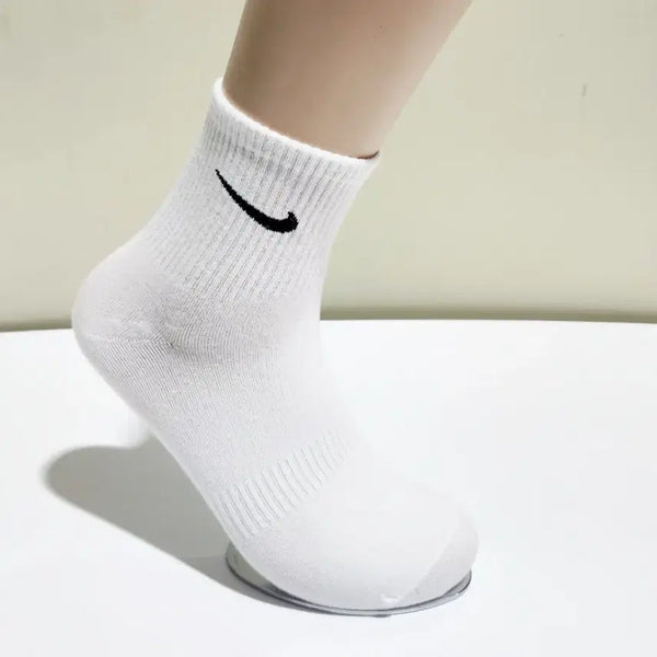[BUNJANG] Nike Mid-Calf Cotton Socks (10 Pairs) / 데일리중목 면양말(10족)무배