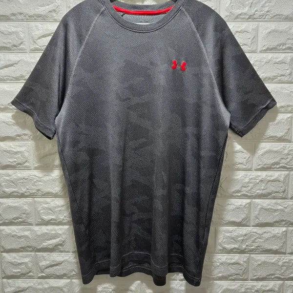 [BUNJANG] Under Armour Performance Short Sleeve T-Shirt - Grey (M/L) / 언더아머 기능성 반팔티 95~100