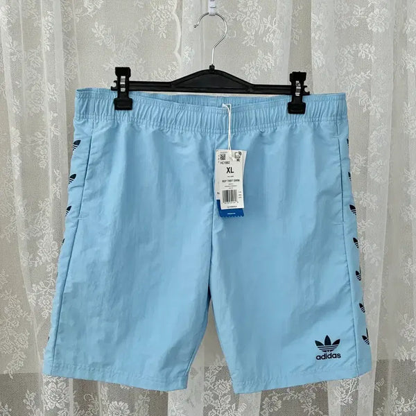 [BUNJANG] Adidas Swim Shorts Sky Blue Nylon Mesh Lined New / XL) 새상품 아디다스 스윔 쇼츠 반바지 스카이