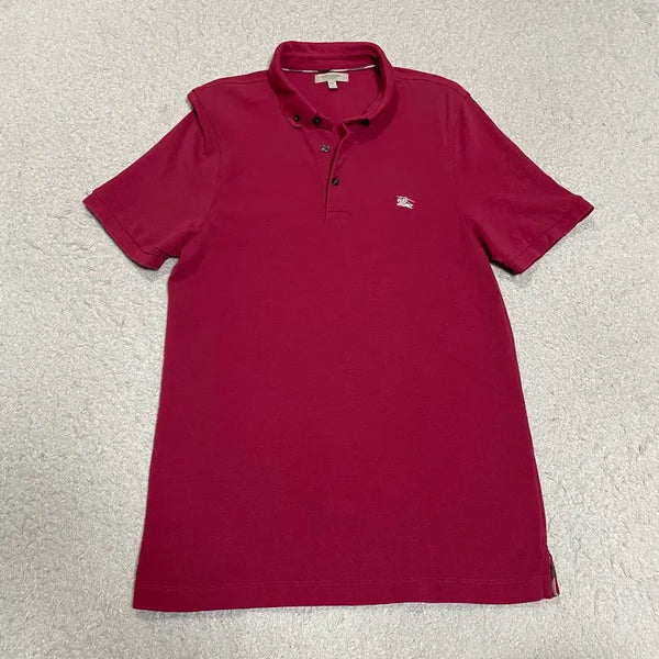 [BUNJANG] Burberry Short Sleeve Polo Shirt - Size M / 버버리 반팔 카라티 m