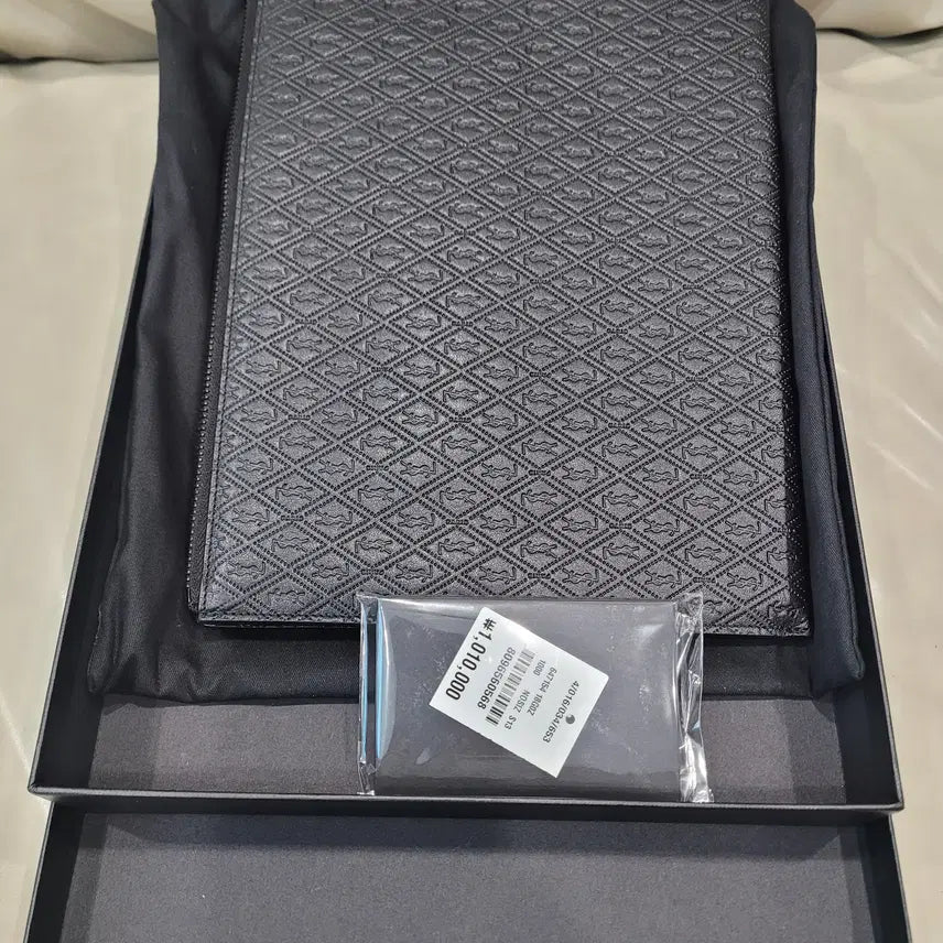 [BUNJANG] Saint Laurent Monogram All Over Clutch Bag Medium / 생로랑 모노그램 올오버 클러치백 미듐 (신품/남녀공용)