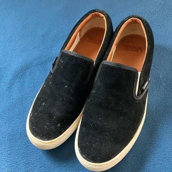[BUNJANG] Vans Suede Black Slip-On V3060S / [280] 반스 스웨이드 블랙 슬립온 Vans V3060S 모델