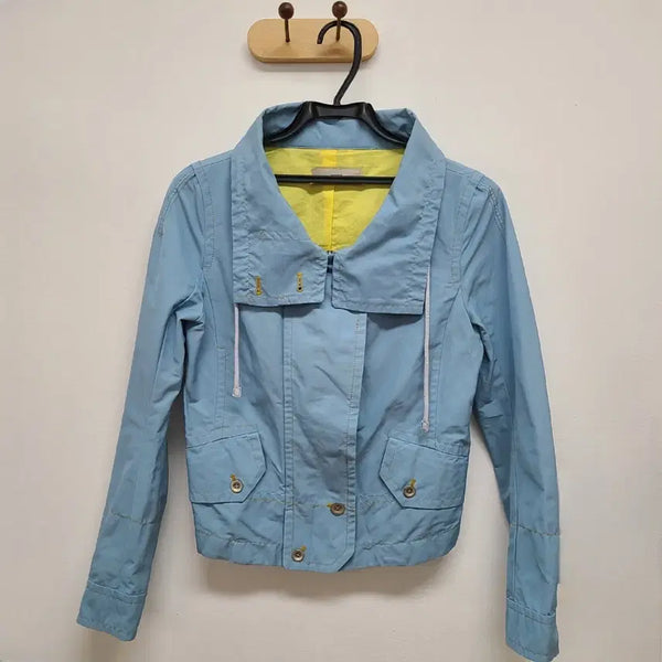 [BUNJANG] Light Blue Cotton String Jacket / 시스템 코튼 자켓 55