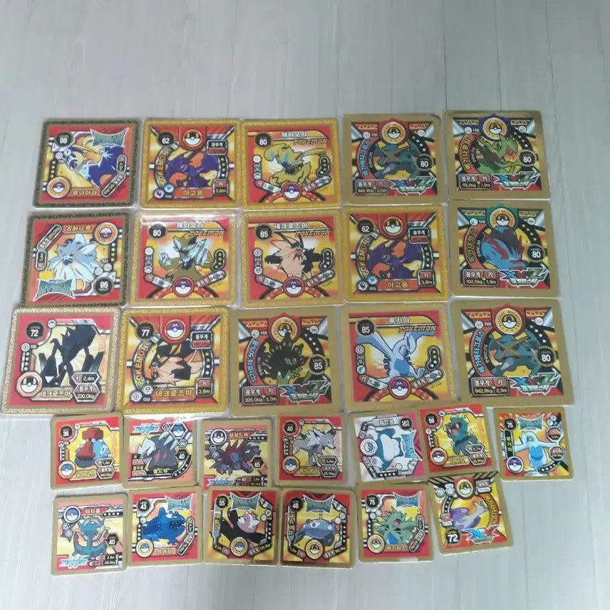 [BUNJANG] Pokemon King Slap Shot Collection / 포켓몬  왕딱지모음