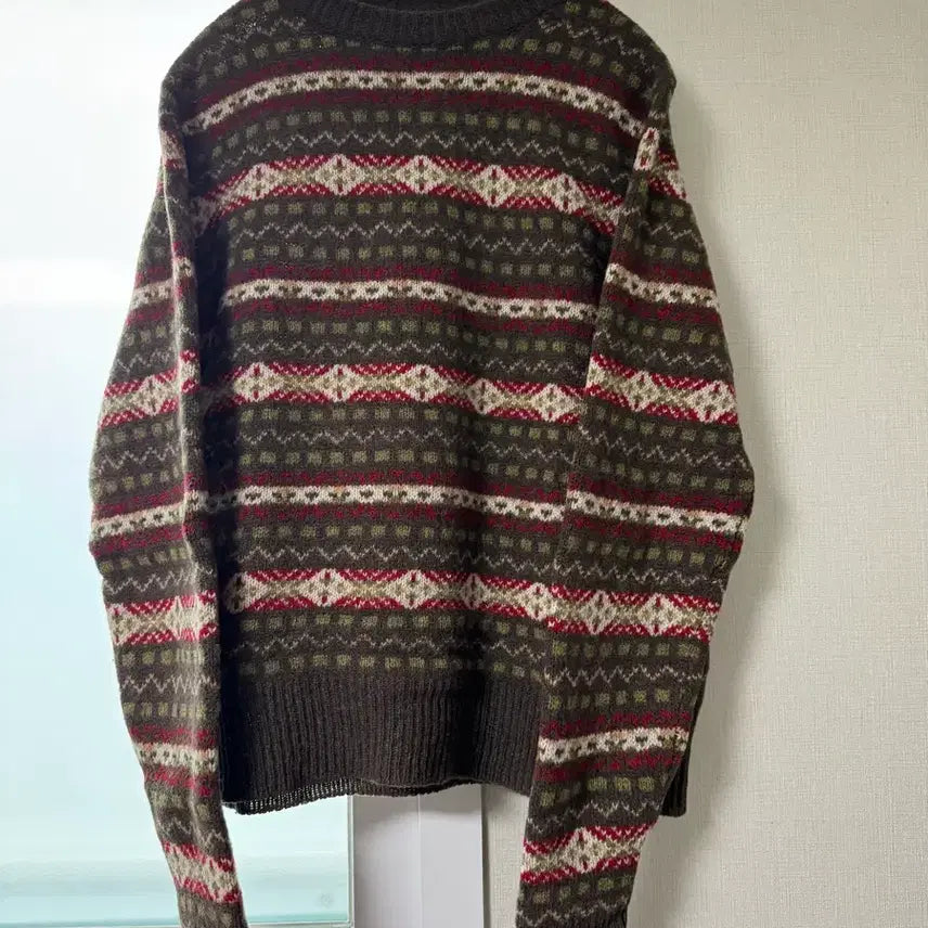 [BUNJANG] Esk Valley Fair Isle Knit Sweater / 에스크밸리 esk valley 페어아일 니트