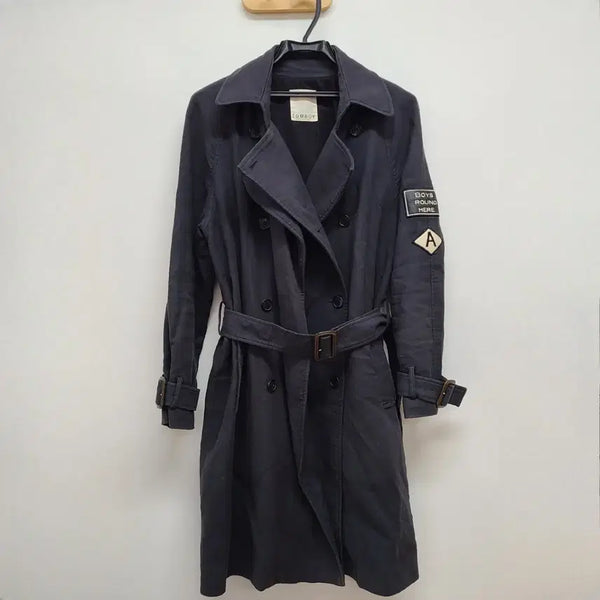 [BUNJANG] Tomboy Cotton Coat Charcoal / 톰보이 코튼 코트 66