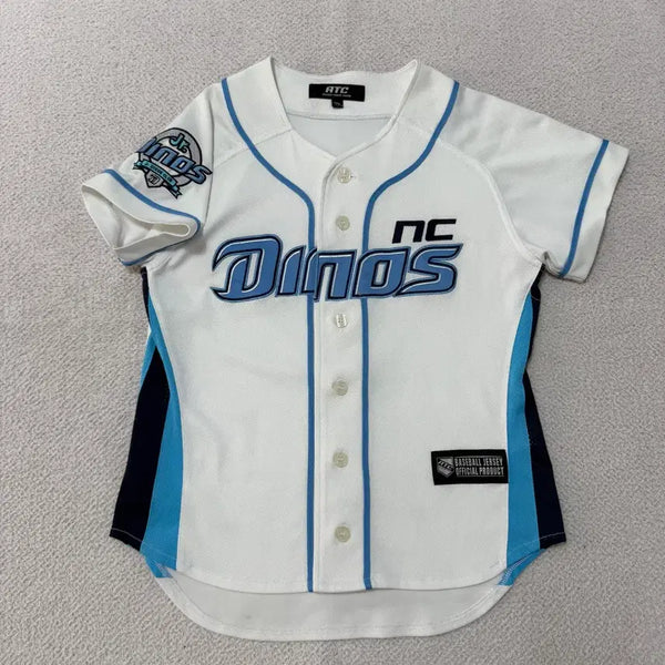 [BUNJANG] NC Dinos Baseball Uniform Sky Blue No Marking Size 75 / Nc다이노스 야구 유니폼 노마킹 하늘색