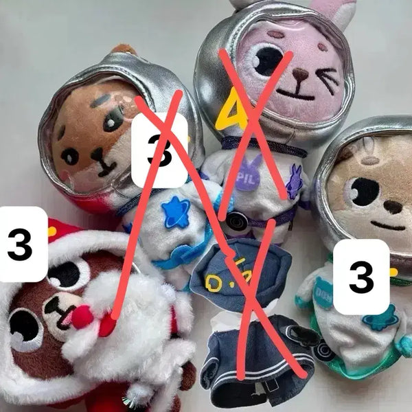[BUNJANG] Day6 Dennymals 2019 First Edition Doll (Bangwon) + Outfits / 데이식스 데니멀즈 2019 초판 방돈 + 우주복,산타복+세일러복 추가