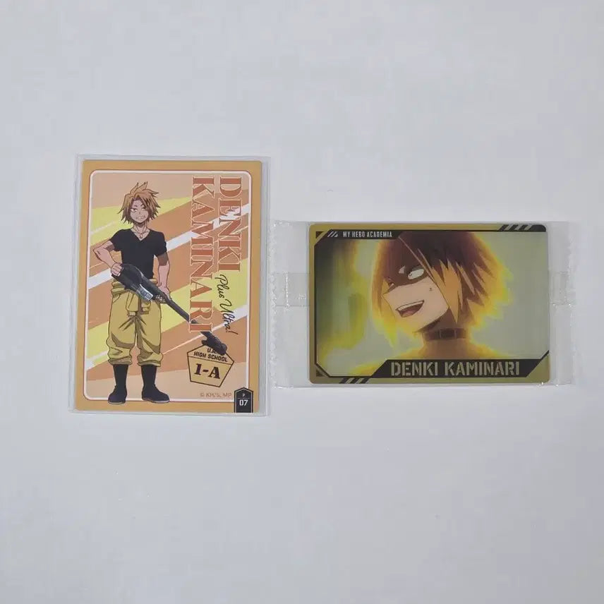 [BUNJANG] My Hero Academia Kaminari Trading Card Bundle Set / (일괄)히로아카 카미나리 카드