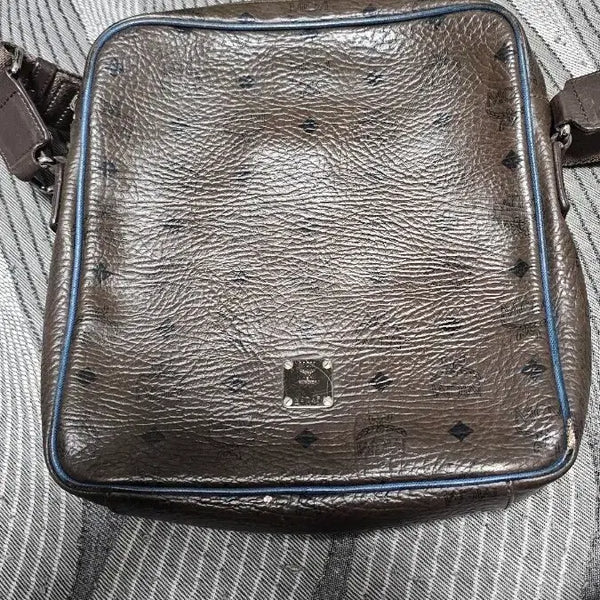 [BUNJANG] MCM Signature Monogram Crossbody Bag / MCM의 시그니처 모노그램크로스백