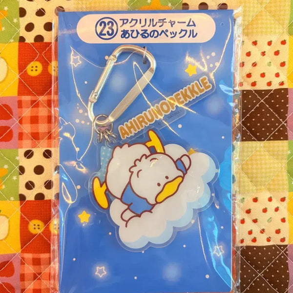 [BUNJANG] Sanrio Kuuji Speckle Acrylic Keyring Carabiner / 산리오 쿠지 페클 아크릴 키링 카라비너