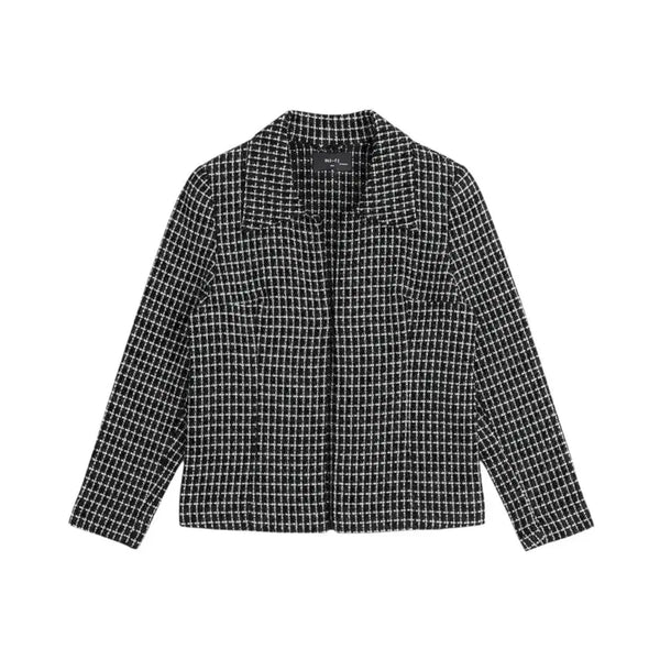 [BUNJANG] Women's Tweed Open Jacket / 여성F/ 와이파이 트위드 오픈자켓