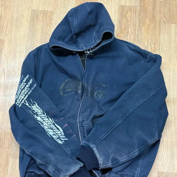 [BUNJANG] FAIRARCHIVE RLBB Collaboration Hooded Zip-Up Jacket / [3XL] 파아카이브 RLBB 콜라보 후드 집업 자켓