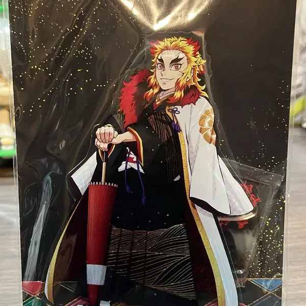[BUNJANG] Demon Slayer Kyojuro Rengoku Kimezutsu Festival Acrylic Stand (Opened Display) / 귀멸의 칼날 렌고쿠 귀멸제 아크릴스탠드 (개봉전시)