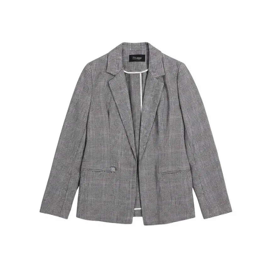 [BUNJANG] Juke Check Pattern Linen Jacket (Women's Size 55) / 여성55/ 주크 체크패턴 린넨자켓