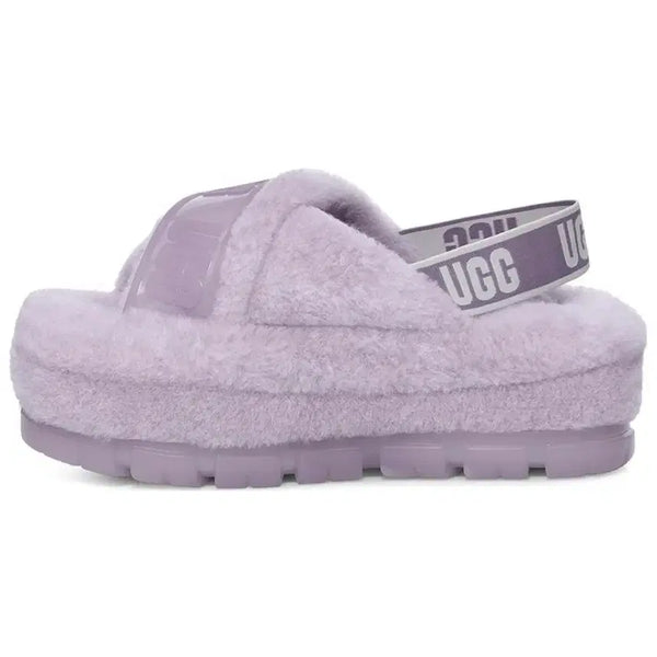 [BUNJANG] UGG Sheepskin Fluff Slippers / UGG 어그 쉽스킨 플러프 슬리퍼