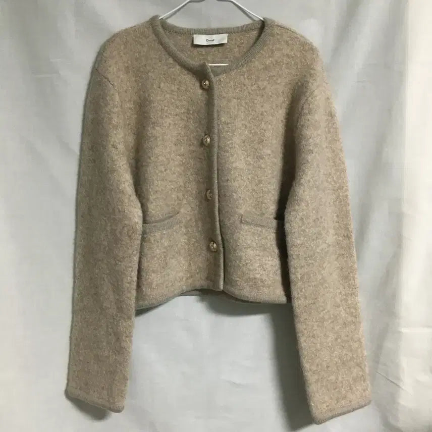 [BUNJANG] DUNST 25FW Wool Alpaca Knit Jacket L / DUNST 던스트 25FW 울 알파카 니트 자켓 L
