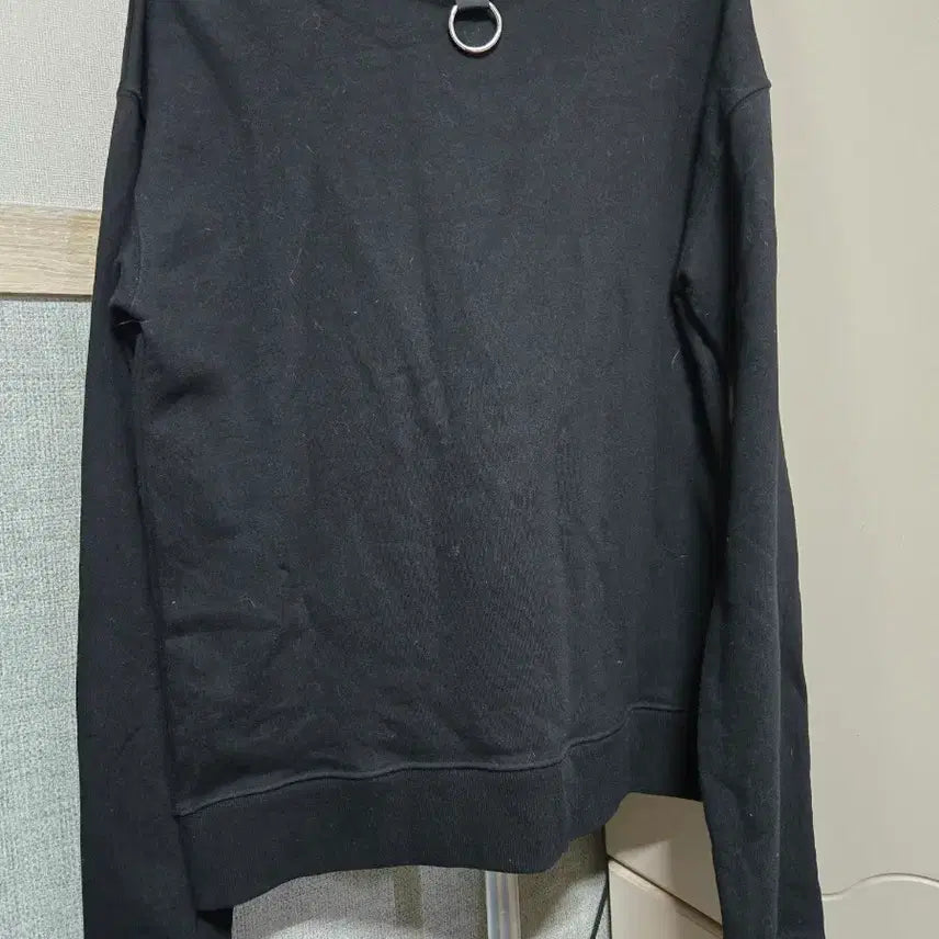 [BUNJANG] DESYOMON Black Sweatshirt / DESYOMON 블랙 맨투맨