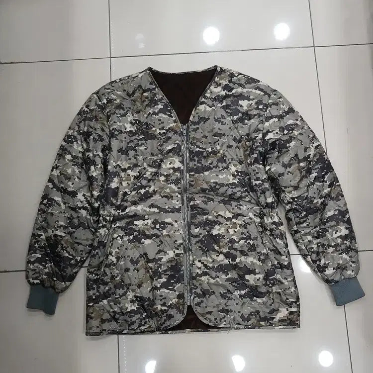 [BUNJANG] Quilted Jumper Size 105 / 105사이즈 깔깔이 누빔점퍼 중고 가슴58총75어깨50팔길이61