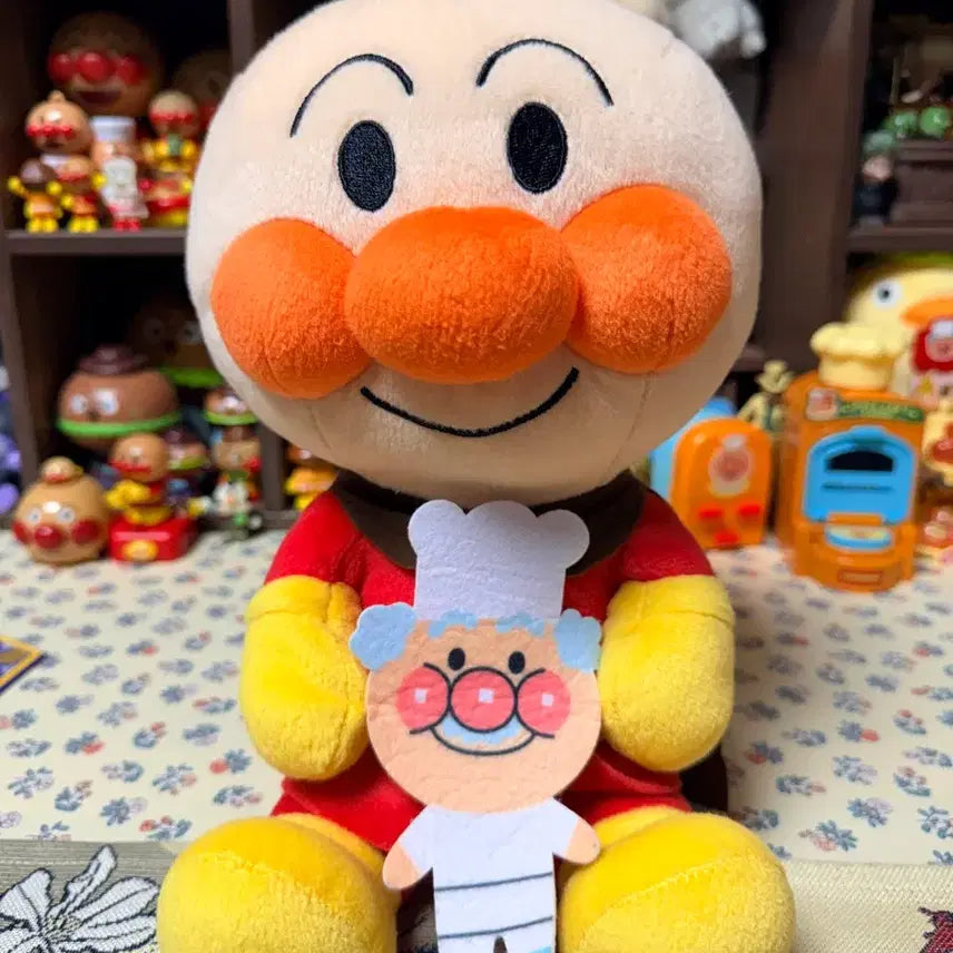 [BUNJANG] Anpanman Plush Doll (30cm) / 호빵맨 인형