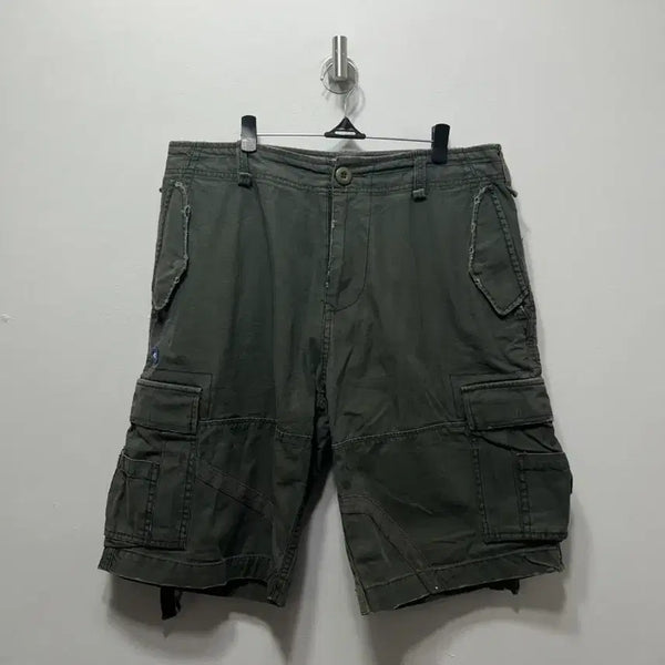 [BUNJANG] Levi's Men's Khaki Cargo Shorts Size 34 / 리바이스 남성 카키색 카고 반바지 34사이즈