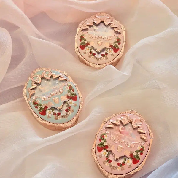 [BUNJANG] Flower Knows Strawberry Rococo Embossing Blusher No. 1 Angel Chanson / 플라워노즈 스트로베리 로코코 엠보싱 블러셔 1호