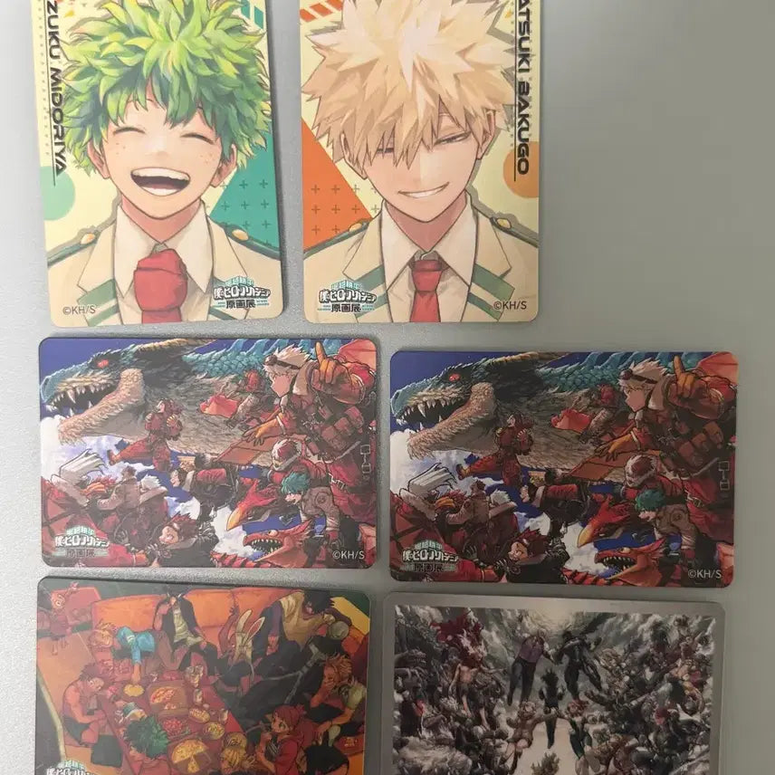 [BUNJANG] My Hero Academia Original Art Exhibition Magnet / 나히아 히로아카 원화전 마그넷