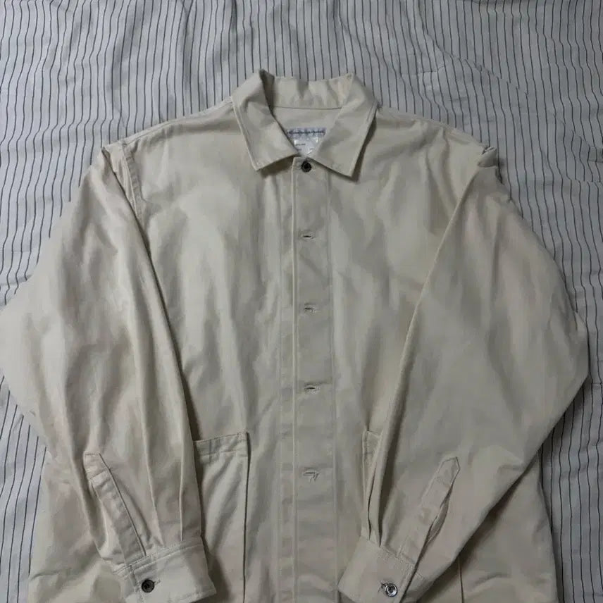 [BUNJANG] EEL Products Cotton Jacket Beige / EEL products 이엘 프로덕츠 코튼 자켓