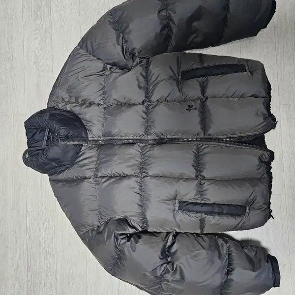 [BUNJANG] Polytru Patched Zipdown Puffer Padding / (2)폴리테루 패치드 집다운 푸퍼 패딩