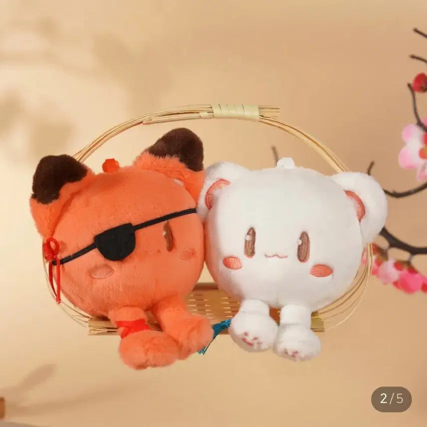 [BUNJANG] Heaven Official's Blessing Animal Version Hua Cheng Plush Keychain / 천관사복 동물버전 화성사련 인형 키링