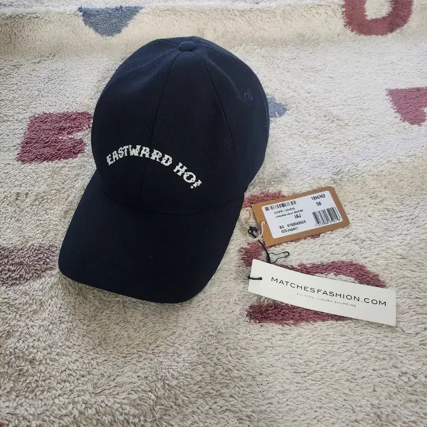[BUNJANG] A.P.C. Cotton Baseball Cap Navy / A.P.C. 코튼 볼캡