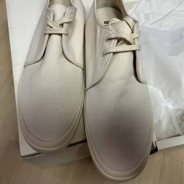 [BUNJANG] Graperies Canvas Sneakers Ivory / 그라퍼리즈 캔버스 스니커즈 290