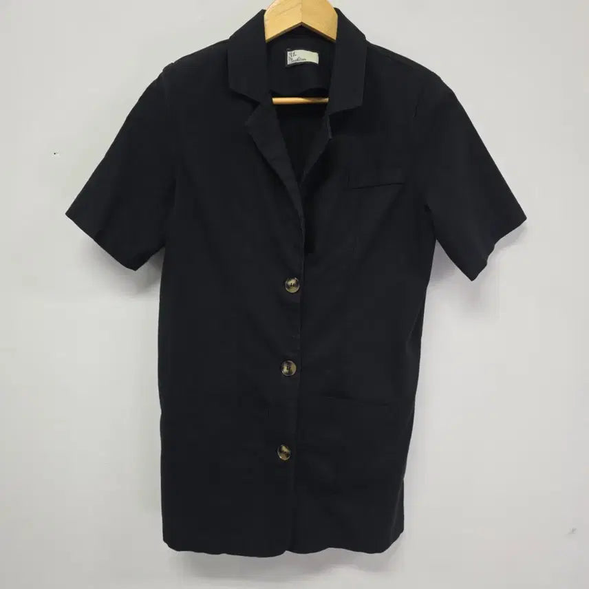 [BUNJANG] 31. Fashion Black Short-Sleeve Jacket / 31. Fashion 블랙 반팔 자켓 55
