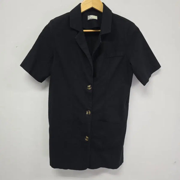 [BUNJANG] 31. Fashion Black Short-Sleeve Jacket / 31. Fashion 블랙 반팔 자켓 55