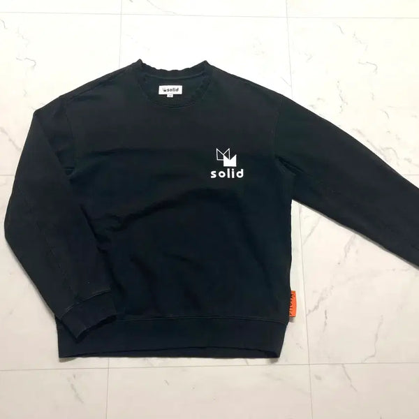 [BUNJANG] Solid Homme 20FW Handmade Sweatshirt (Size 48) / 솔리드옴므 20FW 맨메이드 맨투맨 48사이즈, 100-105