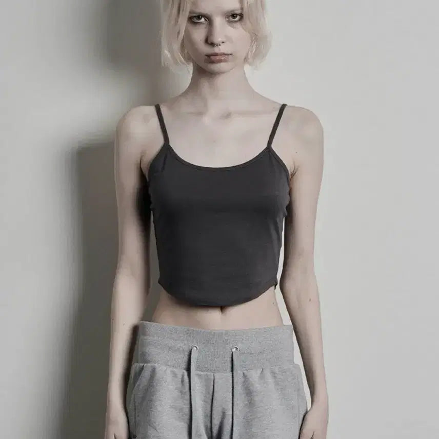 [BUNJANG] Bohemian Seoul Soft Sleeveless Charcoal / 보헤미안서울 SOFT SLEEVELESS, CHARCOAL