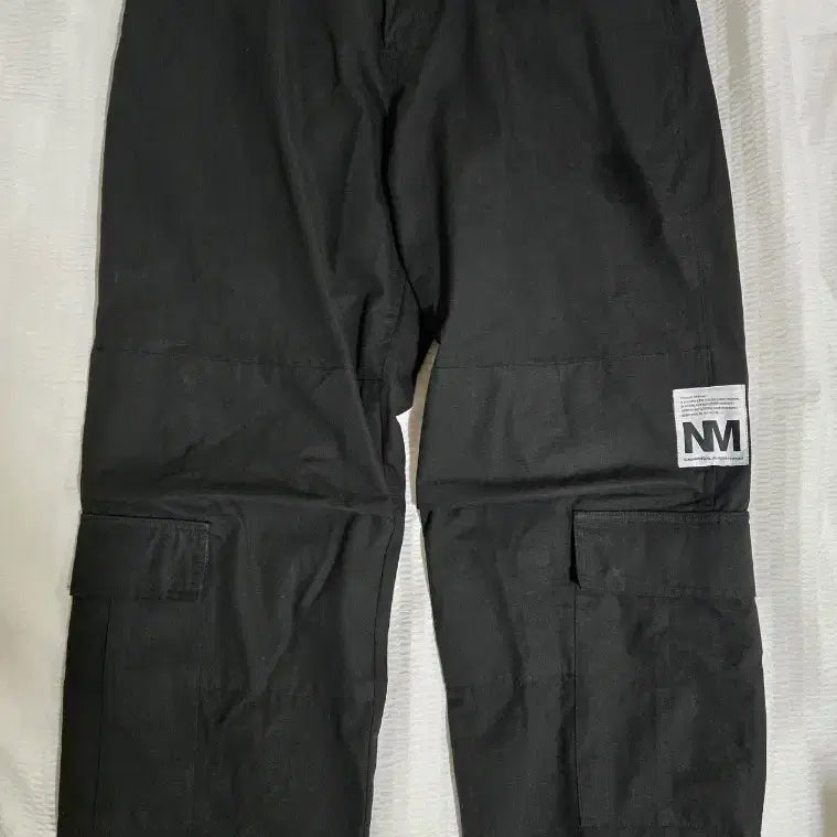 [BUNJANG] NOMANUAL Cargo Cotton Pants Black / 노매뉴얼(NOMANUAL) 카고팬츠