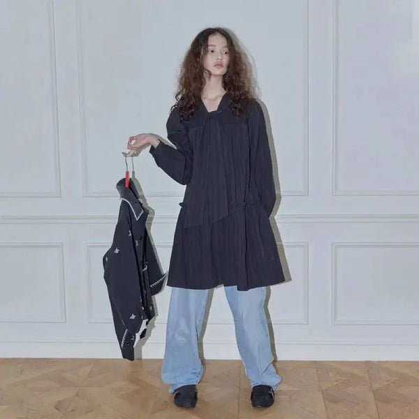[BUNJANG] Hocus Pocus Innocent Tie Dress / 호쿠스포쿠스 Innocent tie dress 원피스 (새상품)