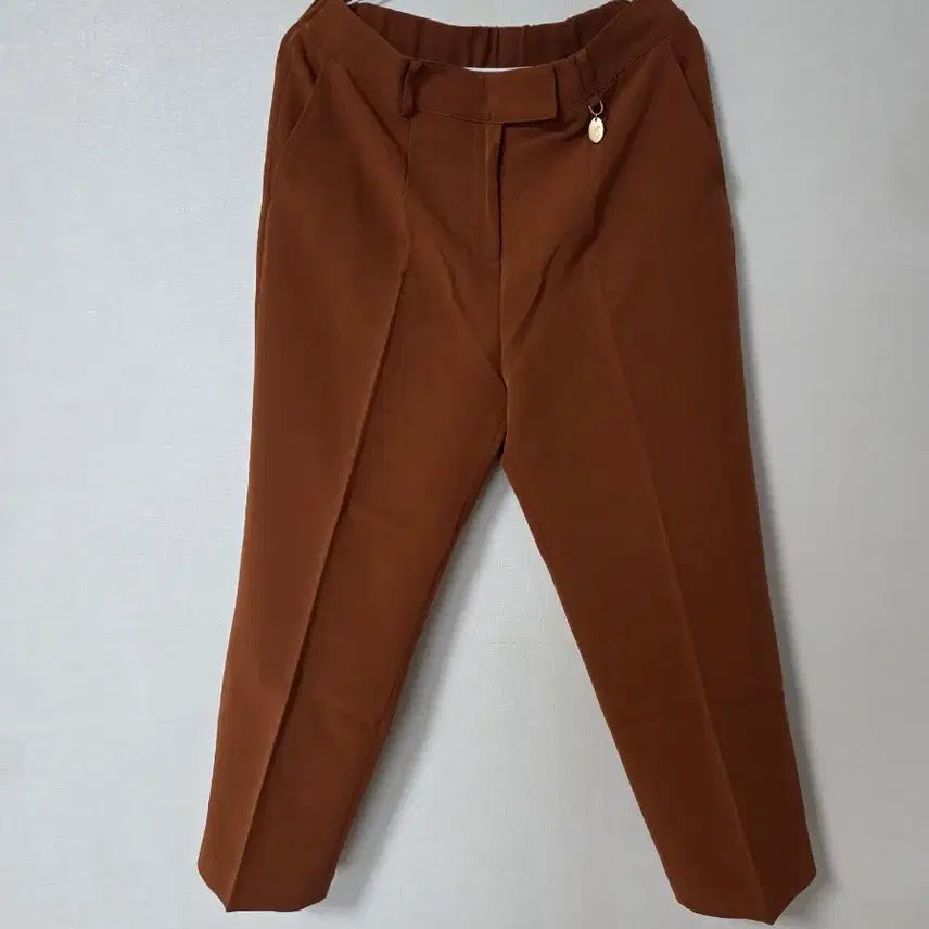 [BUNJANG] Women's Back Elastic Straight Fit Dress Pants Size 77 / 뒷밴딩 일자핏 정장바지 77