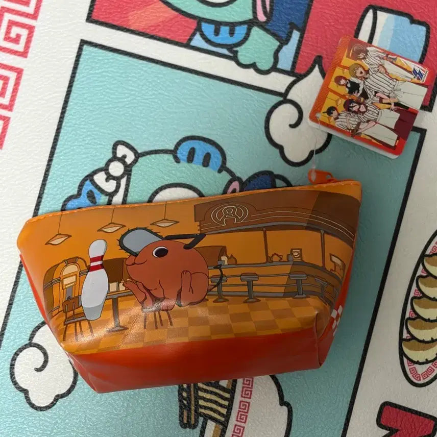 [BUNJANG] Chainsaw Man Round1 Collab Pochita Pouch / 체인소맨 라운드원 콜라보 포치타 파우치