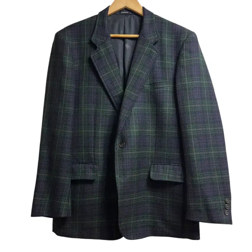 [BUNJANG] J.press Tartan Check Wool Blazer Jacket / 제이프레스(J.press) 타탄체크 울 블레이져 자켓