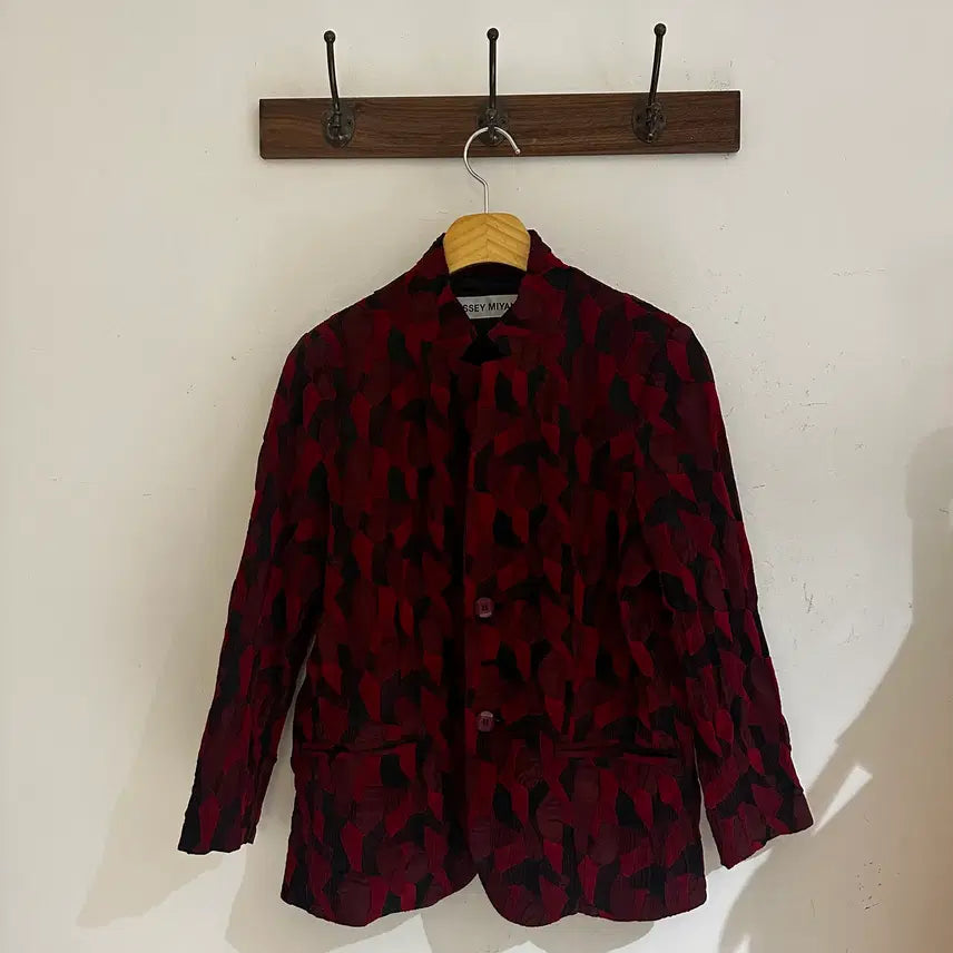 [BUNJANG] Issey Miyake Jacket Polyester Nylon Polyurethane Blend Size 2 / 이세이 미야케 자켓