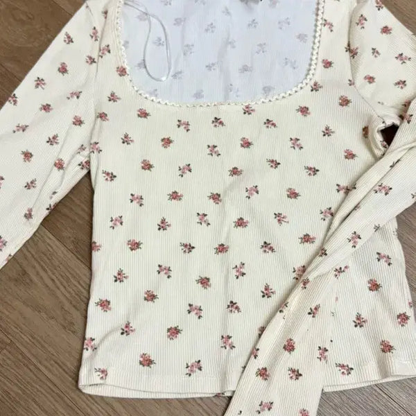 [BUNJANG] H&M Floral Long Sleeve Shirt / H&m 플라워 긴팔
