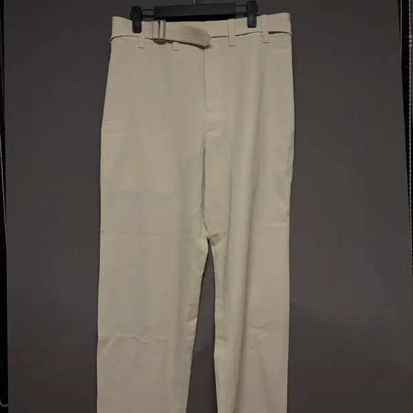 [BUNJANG] Lemaire 22SS Belted Wool Trousers Ivory / [50] 22SS 르메르 아이보리 벨티드 울 트라우저