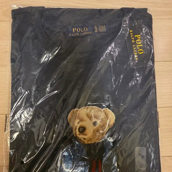 [BUNJANG] Polo Ralph Lauren Bear T-Shirt Navy XL / 폴로 랄프로렌 베어 티셔츠 네이비  XL