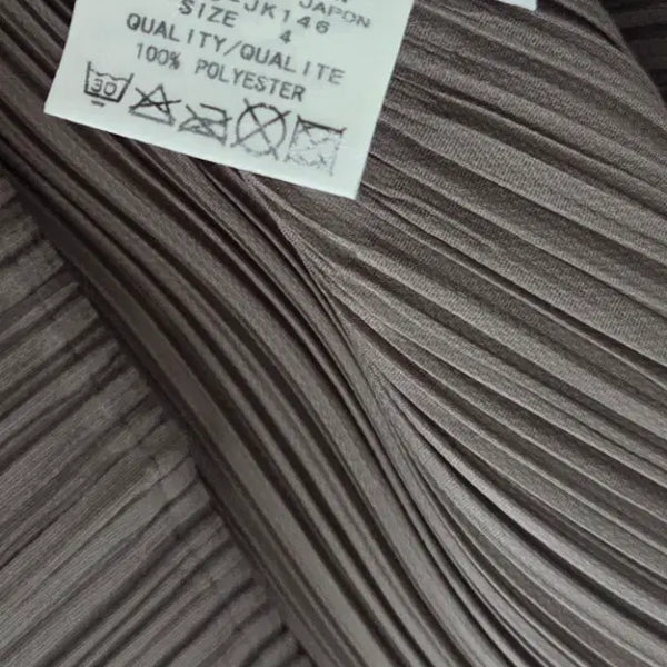 [BUNJANG] Pleats Please Top with Skirt Set / (4)플리츠플리즈탑(덤 스커트)