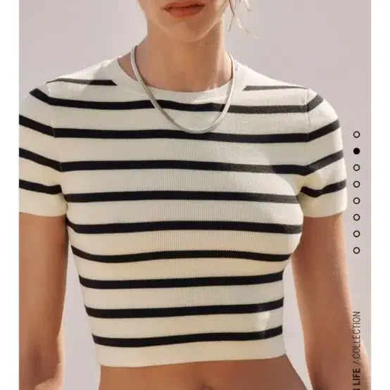 [BUNJANG] Zara Knit Cropped Top / 자라 니트 크롭탑