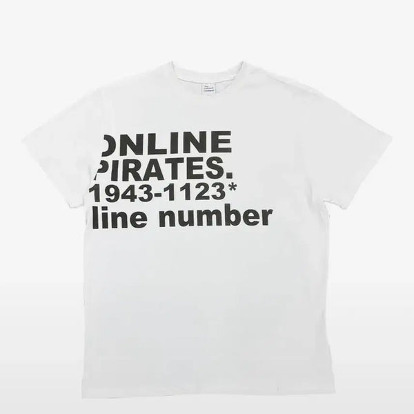 [BUNJANG] The Coldest Moment (TCM) White Short-Sleeve T-Shirt - Size S / 더콜디스트모먼트 TCM online 반팔티 화이트 S