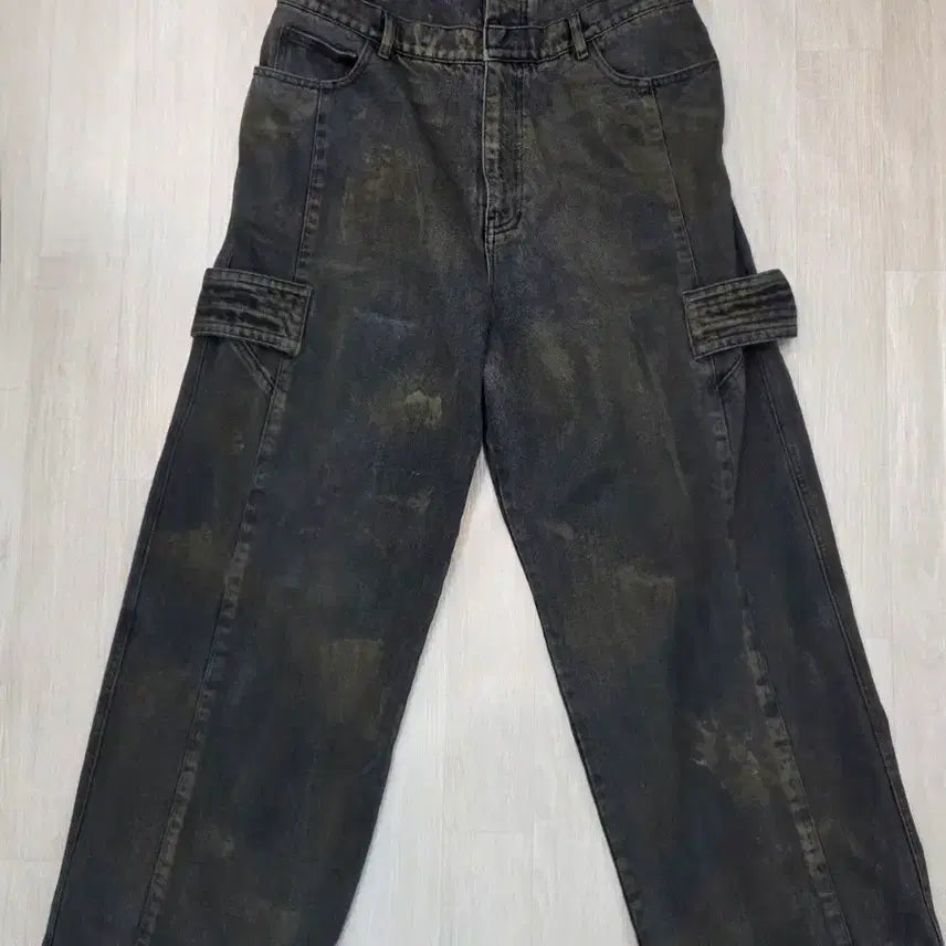[BUNJANG] Ourpas 066 Mud Dirty Sagging Jeans M / ourpas 066 머드 더티 새깅진 M