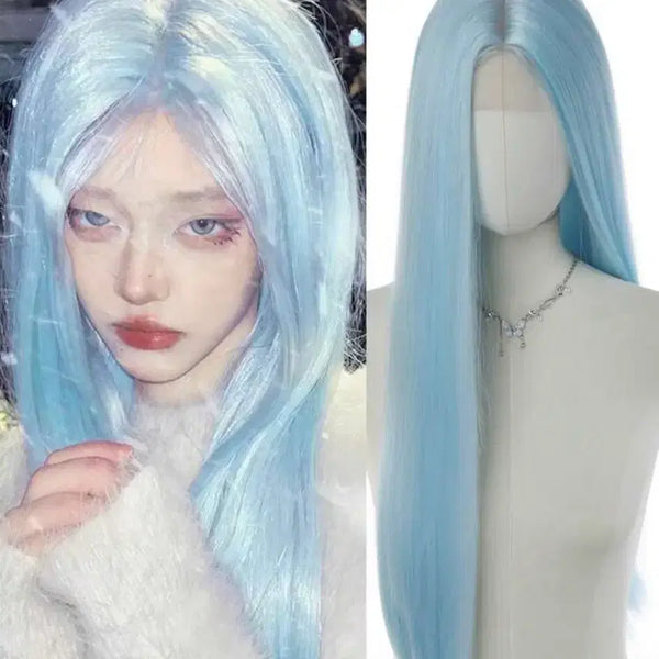 [BUNJANG] Full Wig Long Synthetic Wig for Cosplay / 코스프레 가발 통가발 애니 코스튬